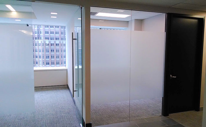 private glass offices for rent