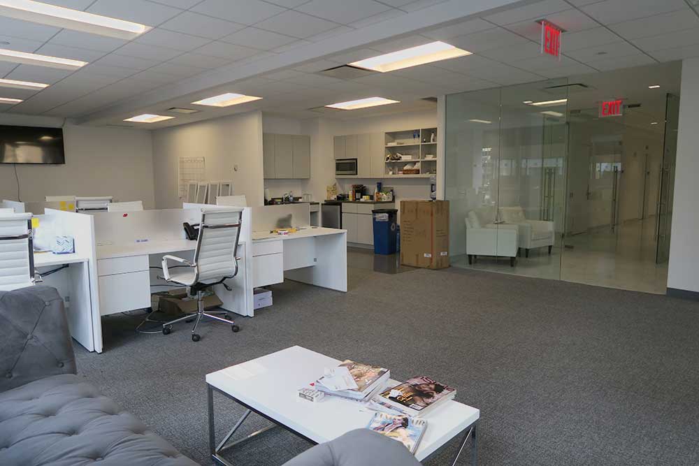 high end office sublease