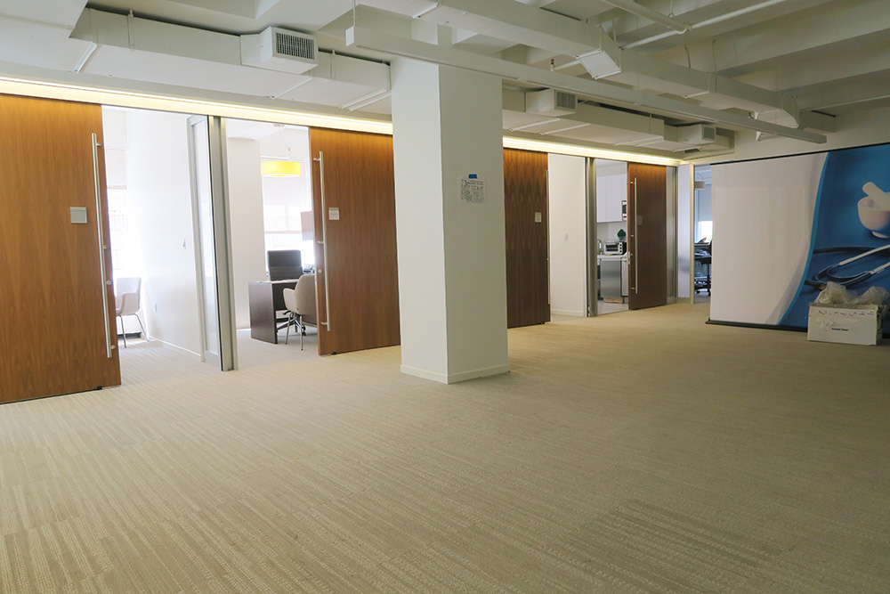 open office space for sublease