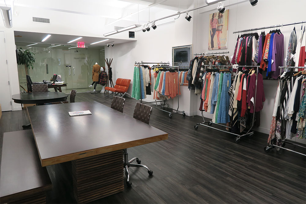 1407 broadway fashion showroom