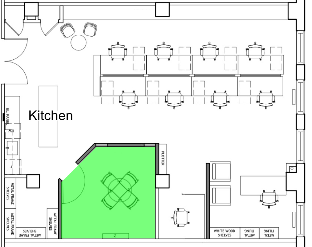 floor plan for office space | office sublets