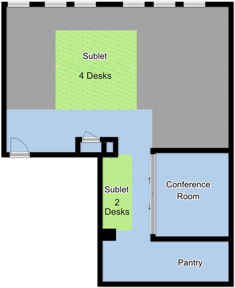 desks for rent | office sublets