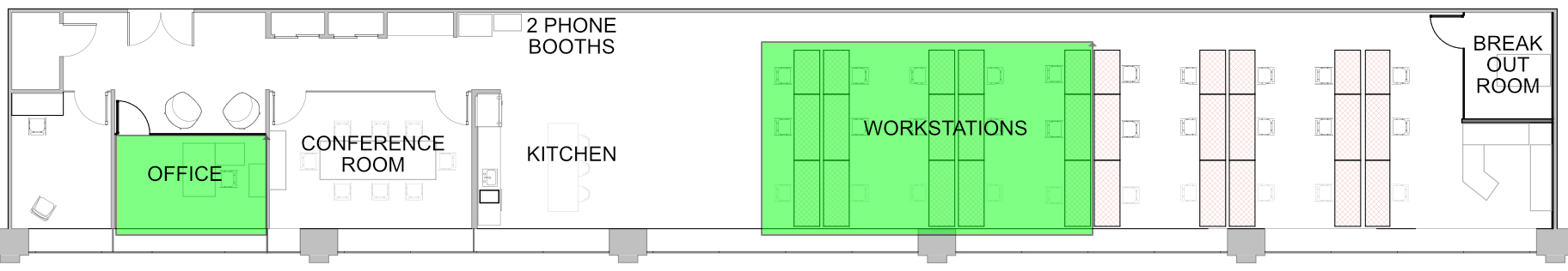 architecture office sublease fidi | office sublets