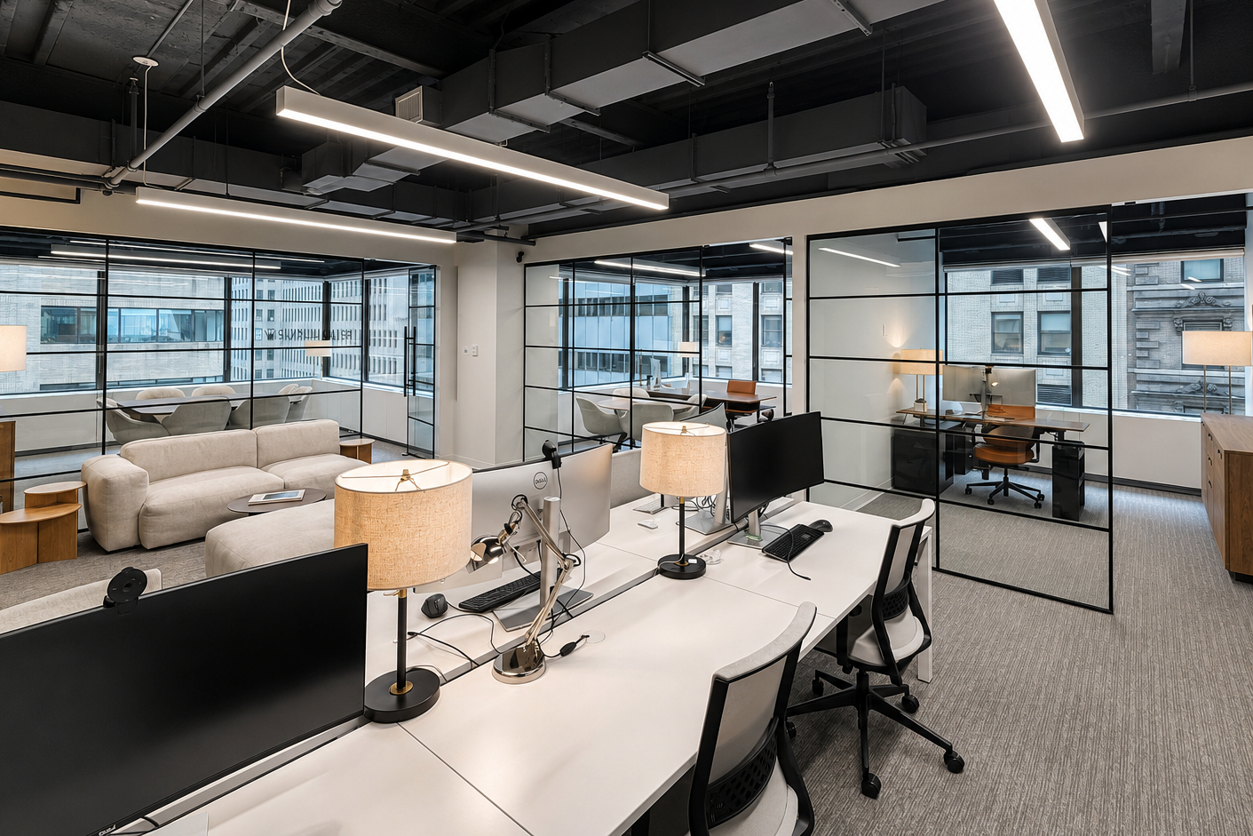 furnished office space financial district | office sublets