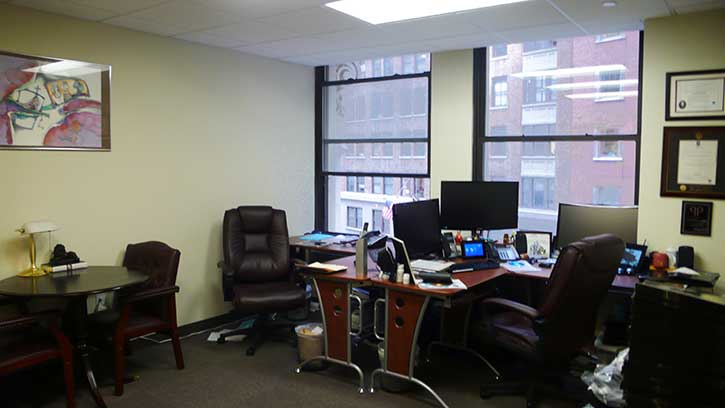 Office Sublet with Trading Firm Installation