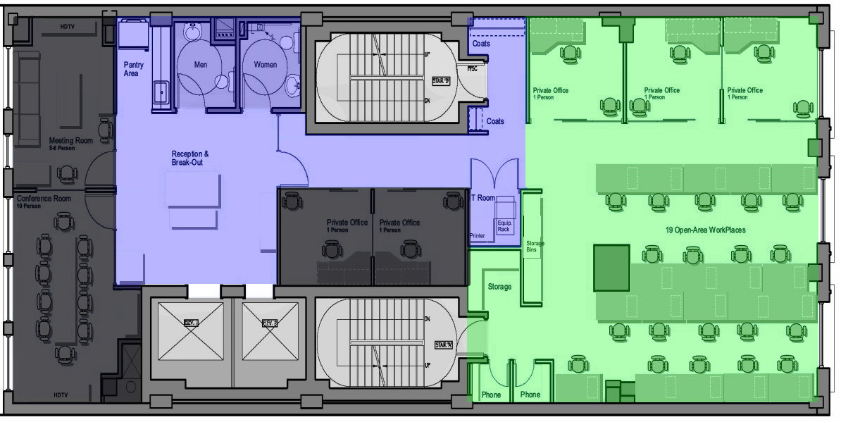 penn district office space | office sublets