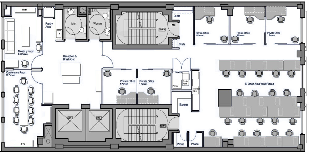 furnished office space penn district | office sublets