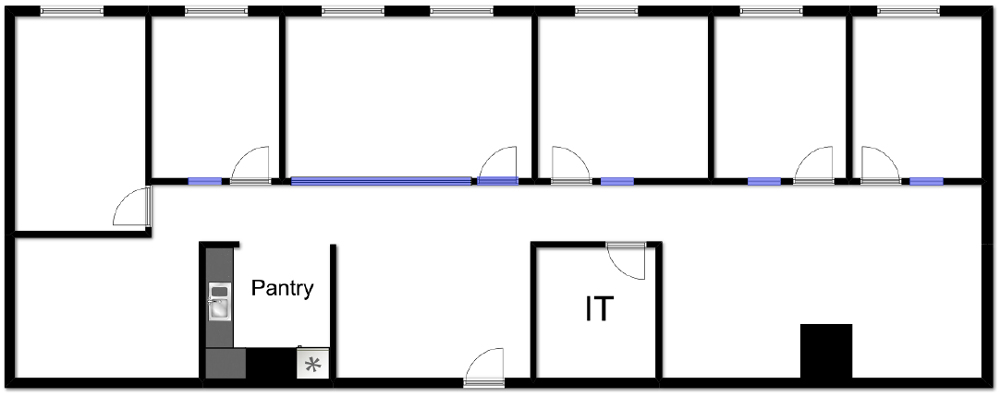 Floor Plan Graybar Building Office Space