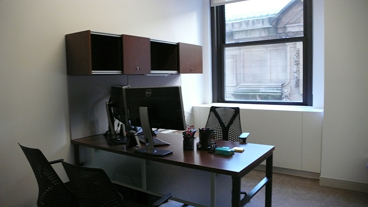 Windowed office for sublease nyc