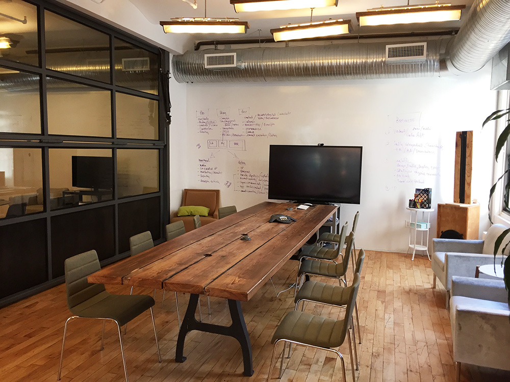open creative office space for sublease
